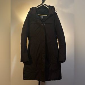 North Face Parka Winter Jacket - Brown